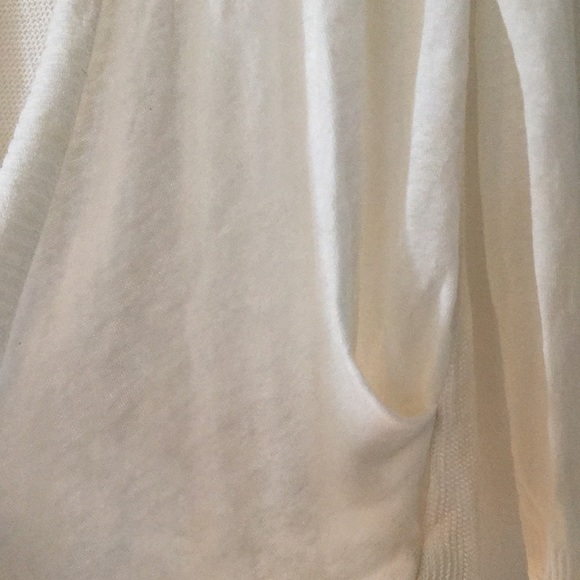 Banana Republic cream cardigan with pockets - Picture 3 of 4